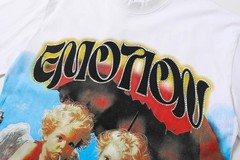 Mixed Emotio Graphic Tee Shirt white Short Sleeve S-M-L-XL