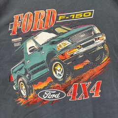 Ford F-150 4×4 Blue T-Shirt Size Extra Large