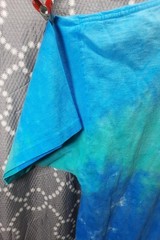 Rare Graphic THE BEATLES Yellow Submarine-Liquid Blue Tag Tie Dye ShIrt Size XL