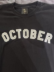 2010s Drake OVO – October’s Very Own Black October T Shirt, Size Large, Like New