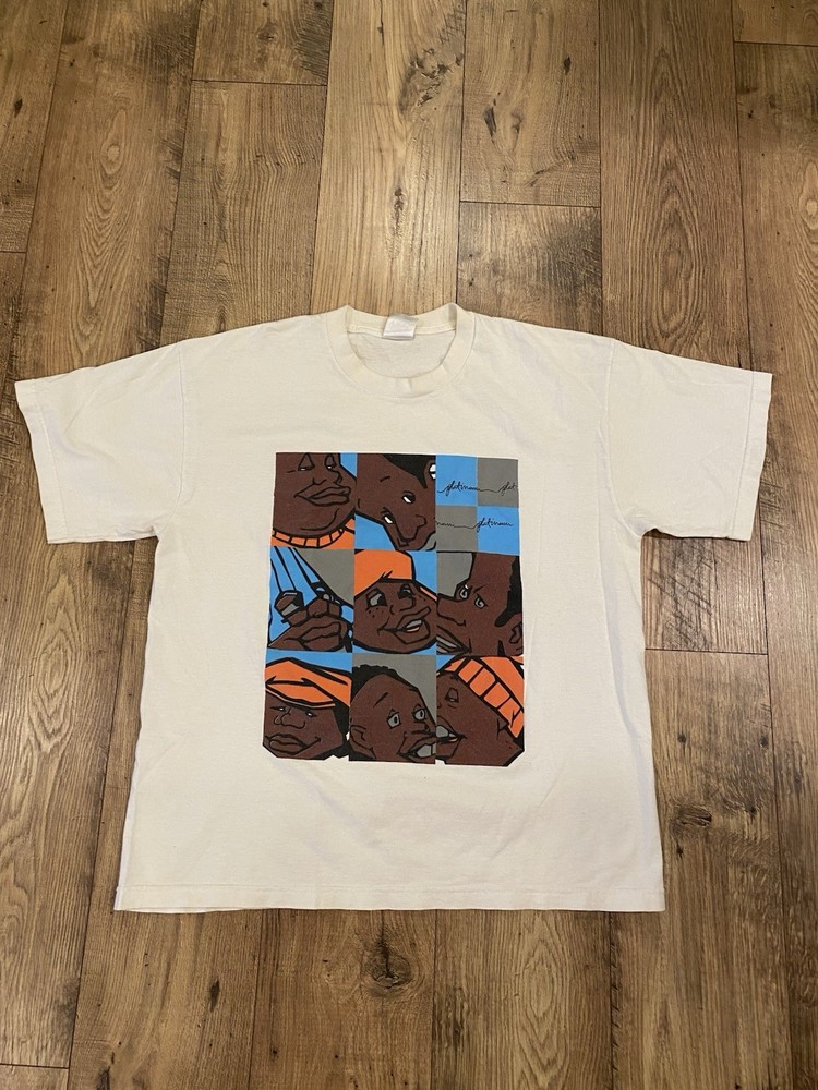 Vtg Fat Albert & The Gang Platinum FUBU Shirt 90s 00s Rudy Mushmouth Randall XL