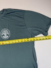 New Russell’s Reserve Bourbon T Shirt Green Logo Tee 2XL Sustainable Blend