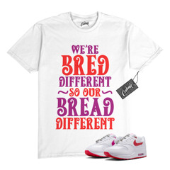 Air Max 1 PRM Valentine’s Day White Red Playful Pink T Shirt Match WHT BREAD