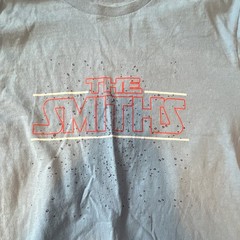 Delta Pro Weight The Smiths Graphic Logo Blue Crew Neck Long Sleeve T-Shirt S