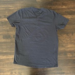 Cotton On Mens Henley T-Shirt Size Medium Soft 100% Cotton Navy Blue V-Neck Top