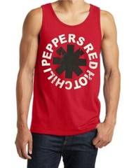 Red Hot Chili Peppers Rock Band Tank Top Men’s Sizes (Various Colors)