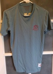 State of Ethos Moto Embroidered Mushroom Tee Shirt Men’s S FMX Motocross Apparel