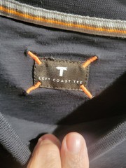 Left Coast Tee Mens XL, Black Pre-owned