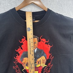 Teddy Fresh Shirt Mens Large Black Fighting Deep State Political Elon Musk Trump