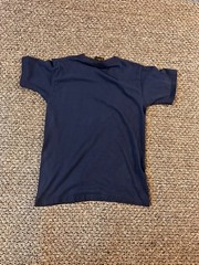 Vintage 90’s I Climbed the Great Wall of China Tourist T-Shirt Navy White Medium
