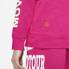Nike Sportswear World Tour Long Sleeve Tee DA0629-615 LS Shirt Fireberry Hot Lab
