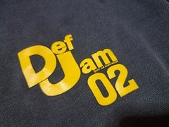Vintage Def Jam 02 Recordings Hoodie Sweater Pullover Hip hop rap tee Size XXL