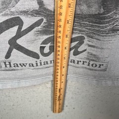 VTG Rip Curl Koa Hawaiian Warrior Graphic Tank Top Mens XL Gray Cotton USA-Made