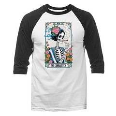 Mistress of the Blunt Weed Marijuana Pot Cannabis 3/4 Sleeve Raglan