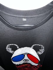 Sound Activated LED Bear Tee Shirt Size M Men’s Works Great.