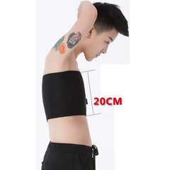 Tomboy Trans Lesbian Strapless Plus Size Chest Binder Top with 20 CM Elastic …