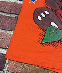 Vintage 90s Trick Or Treat Halloween Bear FREEZE All Over Print T-Shirt Size XL