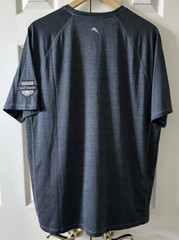 NEW Tommy Bahama IslandZone Delray Crew Tee Shirt, Men’s Medium, Jet Black