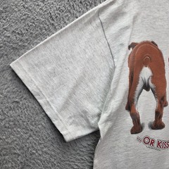 Vintage Size L 1990s Bulldog Be The Lead Dog T Shirt Lead Dog Concepts Tultex