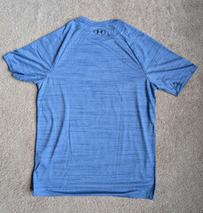 Under Armour Men UA Tiger Tech 2.0 T-Shirt Blue Short Sleeve Logo Tee NWT