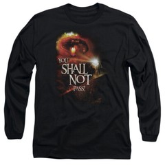 The Lord of the Rings You Shall Not Pass Licensed Adult T-Shirt