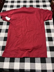 Russell Athletic Maroon Blank T-Shirt Size M USA Made Burgundy Nwt New