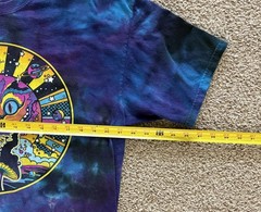 Liquid Blue Shirt Alice in Wonderland Men’s Blue XL Cheshire Cat Tie Dye