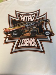 NITRO LEGENDS Candies & Hughes Cuda Funny Car (299-004) T-Shirt