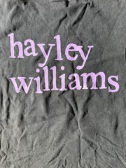 Hayley Williams Bachelorette Party Tour – Heart Paint T-Shirt Medium Paramore