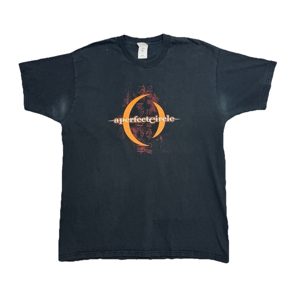 Vintage A Perfect Circle Mer De Noms 2000 Band T Shirt XL Black Fruit Of Loom