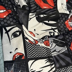 OH SNAP Drill Clothing Co Comic Book T-Shirt Size M (flaws)