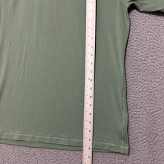 Public Rec Shirt Men Small Green Short Sleeve Polyester Stretch Activewear