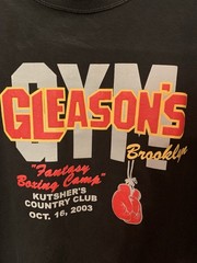Gleason’s Gym Brooklyn Fantasy Boxing Black T-shirt XL Unisex Worn Once