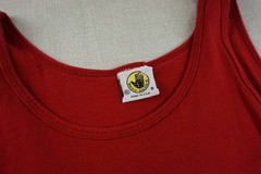 Vintage Body Glove Tank Top Size XL Red Extra Large Beach Sportswear Shirt