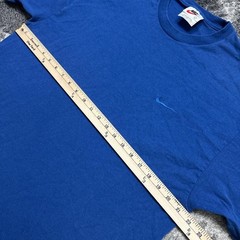 Vintage Nike Shirt Mens Large 90s Blue Tonal Swoosh USA Made Essential Check