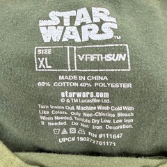 Star Wars Rogue One Fifth Sun Graphic Sci-Fi Tee Mens XL Green