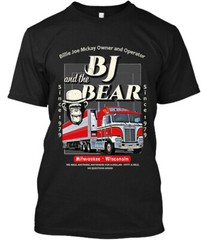Limited New Popular B. J. and the Bear American Action Comedy TV T-Shirt S-5XL