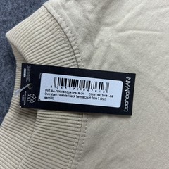 BoohooMAN Shirt Men’s XL, Oversized Extended Neck Tennis Palm Tee, 2013 Club