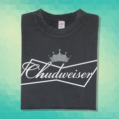 Chudweiser T-Shirt Vintage Faded Tee – Funny Chud Shirt