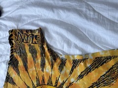 Vintage 1992 Liquid Blue Celestial Sun & Moon T-Shirt – XL – Single Stitch – USA