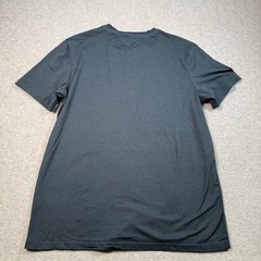 Quince Mens SS T Shirt Polyester Spandex Sz M Preppy Athleisure Eco Conscio