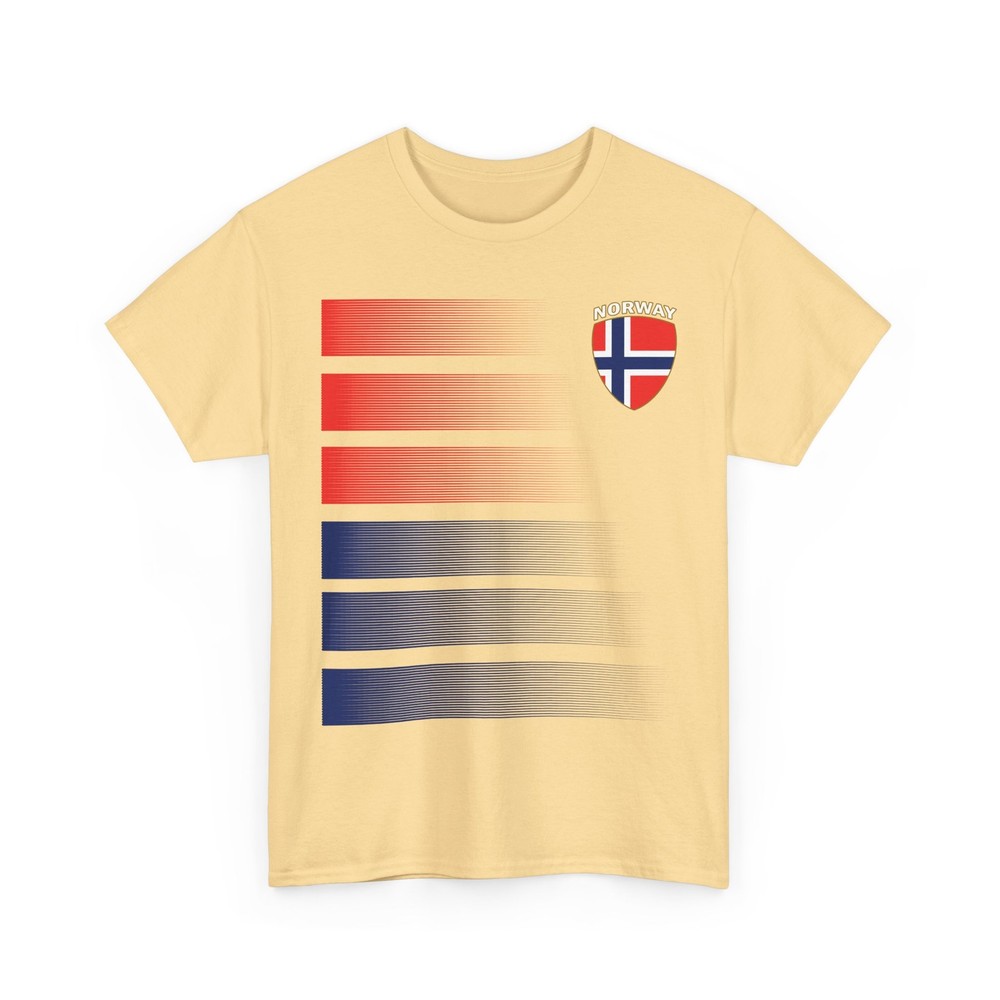 Norway Flag Soccer Tee, Norwegian Soccer Shirt, 2026 Jersey Style Shirt