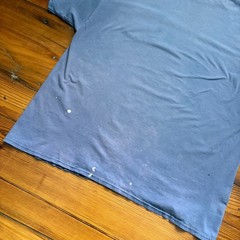Vintage Gradient Sun Faded Pocket T-Shirt Men’s Size XL Blue WIP Work Worn