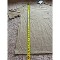 Brand New Dickies Short-Sleeve Performance Pocket Tee – Men’s Large – Tan/Brown