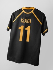 Blue Lock Anime Isagi #11 Jersey , Anime Cosplay Tshirt for Men and Women