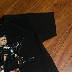 UFC Hasbulla Magomedov vs Everybody MMA 100% Cotton Black T-Shirt Adult L EUC