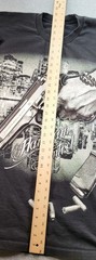 Vintage Gun Control T Shirt Mens 3XL Made In USA! Pro Tag, See Photos