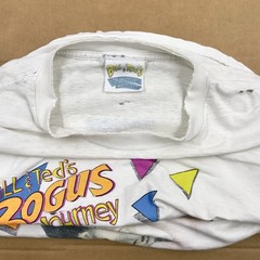 VTG 90s Bill & Ted’s Bogus Journey 20.5” x 28” Keanu Reeves Movie T Shirt