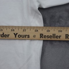 Outrank TShirt Mens Medium White Lightweight Casual Run Up Them Numbers Crewneck