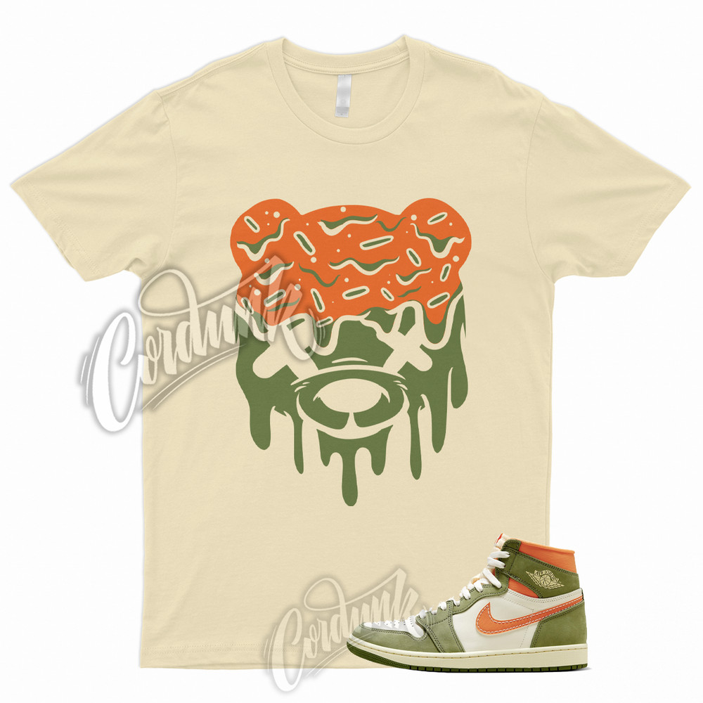 DRIPPY T Shirt for 1 High Celadon Sky J Light Olive Bright Mandarin Coconut Milk